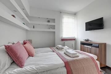 Фото номера Апартаменты с 2 спальнями и садом Апартаменты Lion Apartments - Bright Side г. Сопот 32