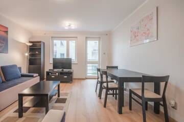 Фото номера Апартаменты с балконом Апартаменты CITYSTAY Okrzei Sopot Apartment г. Сопот 15