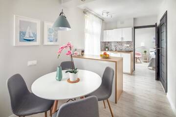 Фото номера Апартаменты с 1 спальней Апартаменты Sanhaus Apartments - Villa Haffnera г. Сопот 9