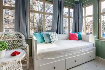 Фото номера Просторные апартаменты с 1 спальней Апартаменты Sanhaus Apartments - Villa Haffnera г. Сопот 12