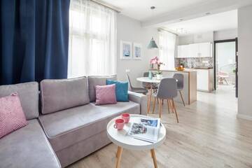 Фото номера Апартаменты с 1 спальней Апартаменты Sanhaus Apartments - Villa Haffnera г. Сопот 10