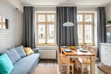 Фото номера Апартаменты с 1 спальней Апартаменты Sanhaus Apartments - Villa Haffnera г. Сопот 7