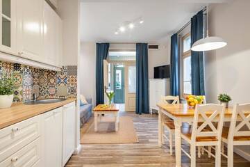 Фото номера Апартаменты с 1 спальней Апартаменты Sanhaus Apartments - Villa Haffnera г. Сопот 3