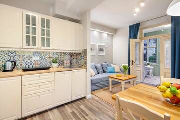 Фото номера Апартаменты с 1 спальней Апартаменты Sanhaus Apartments - Villa Haffnera г. Сопот 4