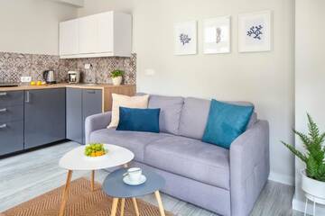 Фото номера Апартаменты с 1 спальней Апартаменты Sanhaus Apartments - Villa Haffnera г. Сопот 3