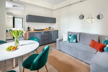 Фото номера Апартаменты с 1 спальней Апартаменты Sanhaus Apartments - Villa Haffnera г. Сопот 5