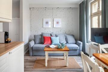 Фото номера Просторные апартаменты с 1 спальней Апартаменты Sanhaus Apartments - Villa Haffnera г. Сопот 2