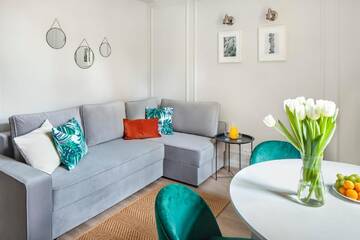 Фото номера Апартаменты с 1 спальней Апартаменты Sanhaus Apartments - Villa Haffnera г. Сопот 2