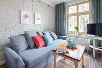 Фото номера Просторные апартаменты с 1 спальней Апартаменты Sanhaus Apartments - Villa Haffnera г. Сопот 5
