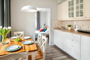 Фото номера Просторные апартаменты с 1 спальней Апартаменты Sanhaus Apartments - Villa Haffnera г. Сопот 7