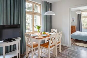 Фото номера Просторные апартаменты с 1 спальней Апартаменты Sanhaus Apartments - Villa Haffnera г. Сопот 6