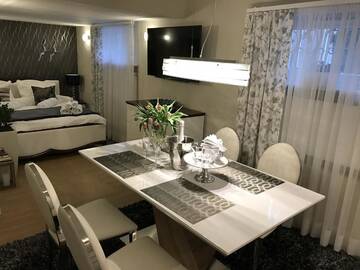 Фото номера Двухуровневые апартаменты Апартаменты Apartament z prywatnym, krytym basenem г. Сопот 7