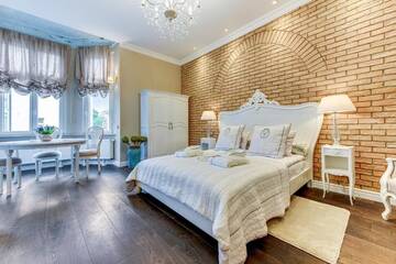 Фото номера Двухместный номер с 1 кроватью и душем Апартаменты Lion Apartments - Deluxe Rooms г. Сопот 17