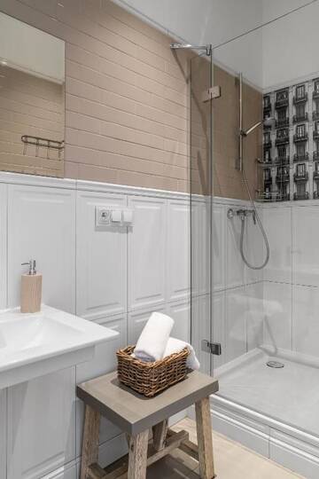 Фото номера Двухместный номер с 1 кроватью и душем Апартаменты Lion Apartments - Deluxe Rooms г. Сопот 25