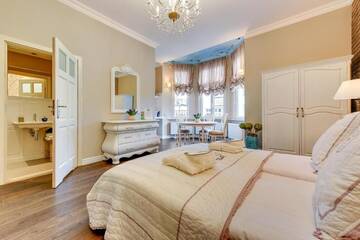Фото номера Двухместный номер с 1 кроватью и душем Апартаменты Lion Apartments - Deluxe Rooms г. Сопот 26