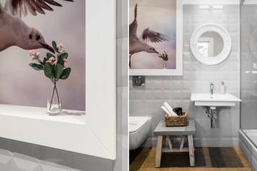 Фото номера Двухместный номер с 1 кроватью и балконом Апартаменты Lion Apartments - Deluxe Rooms г. Сопот 8