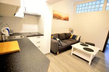 Фото номера Апартаменты с 3 спальнями Апартаменты Victus Apartamenty, Apartament Riviera г. Сопот 13