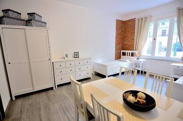 Фото номера Апартаменты с 3 спальнями Апартаменты Victus Apartamenty, Apartament Riviera г. Сопот 23