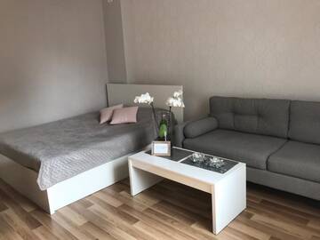 Фото номера Апартаменты с 1 спальней Апартаменты Glamour Apartment przy plaży г. Сопот 13