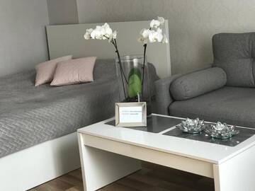 Фото номера Апартаменты с 1 спальней Апартаменты Glamour Apartment przy plaży г. Сопот 14