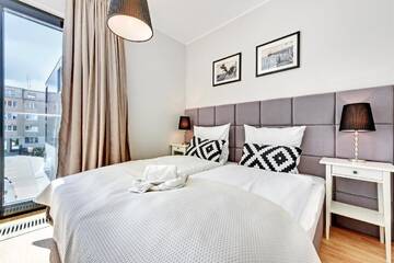 Фото номера Улучшенные апартаменты 1А Апартаменты Grand Apartments Wave- Na Fali г. Сопот 8