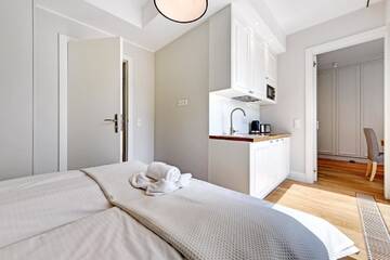 Фото номера Улучшенные апартаменты 1А Апартаменты Grand Apartments Wave- Na Fali г. Сопот 6