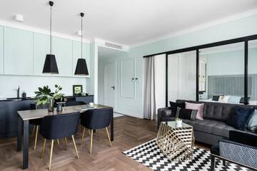 Фото номера Апартаменты с балконом Апартаменты Grand Apartments Wave- Na Fali г. Сопот 11