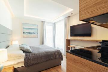 Фото номера Апартаменты-студио Апартаменты Grand Apartments - Blue Marlin - Luxury Apartments г. Сопот 13