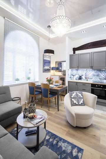Фото номера Апартаменты Делюкс с 1 спальней Апартаменты Apartamenty4you - Apartamenty Atlantic г. Сопот 15