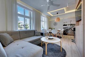 Фото номера Апартаменты с 2 спальнями Апартаменты Lion Apartments - NEMO Deluxe г. Сопот 36