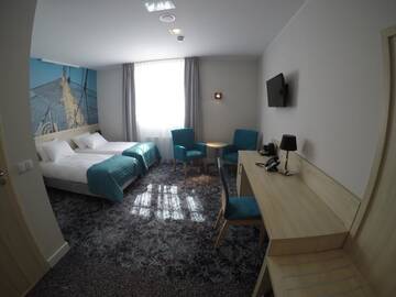Фото номера Двухместный номер «Комфорт» с 1 кроватью Отель Hotel Eureka г. Сопот 4