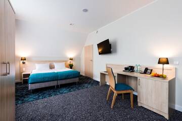 Фото номера Двухместный номер «Комфорт» с 1 кроватью Отель Hotel Eureka г. Сопот 5