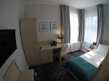 Фото номера Одноместный номер Отель Hotel Eureka г. Сопот 2