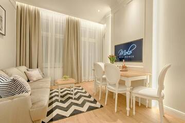 Фото номера Апартаменты с 1 спальней и балконом Апарт-отели Apartamenty Molo Residence г. Сопот 7