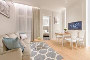 Фото номера Апартаменты с 1 спальней Апарт-отели Apartamenty Molo Residence г. Сопот 10