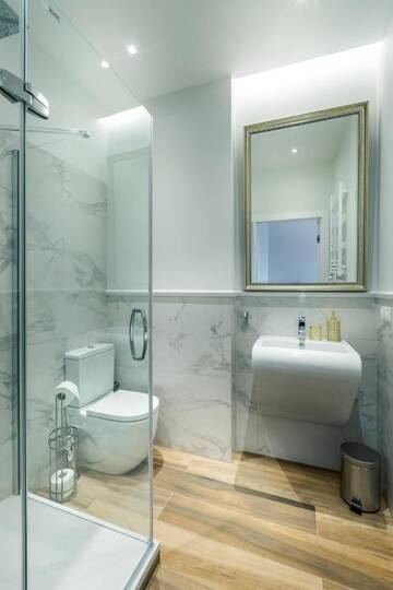 Фото номера Четырехместный номер «Премиум» Апартаменты Sea Sail Apartments г. Сопот 7