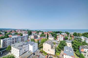 Фото номера Апартаменты с 4 спальнями, вид на море (для 7 взрослых) Апартаменты Dom &amp; House - Level Eleven Apartment with Sea View г. Сопот 52