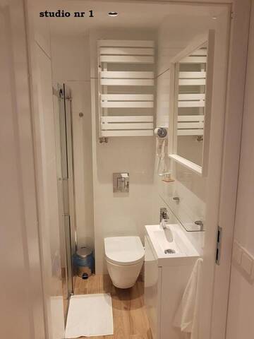 Фото номера Апартаменты открытой планировки - Номер 1 Апартаменты KarlikowskaINN г. Сопот 9