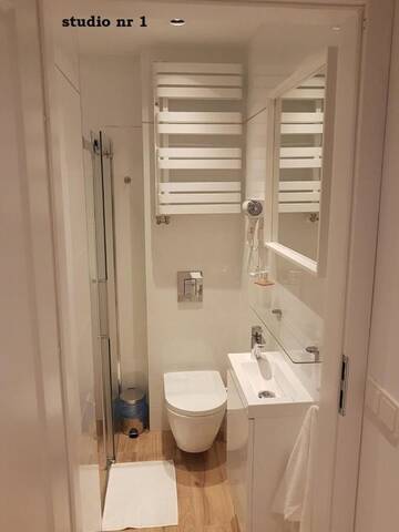 Фото номера Апартаменты открытой планировки - Номер 1 Апартаменты KarlikowskaINN г. Сопот 5