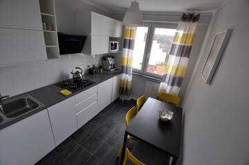Фото номера Апартаменты-студио с видом на море Апартаменты Classy Apartament Sopot г. Сопот 17