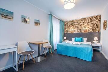 Фото номера Двухместный номер с 1 кроватью Апартаменты Beach House - przy plaży г. Сопот 9