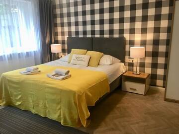 Фото номера Номер Делюкс с кроватью размера «queen-size» Апартаменты Beach House - przy plaży г. Сопот 6