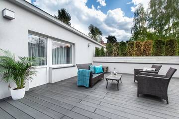 Фото номера Апартаменты с 1 спальней и террасой Апартаменты Beach House - przy plaży г. Сопот 6