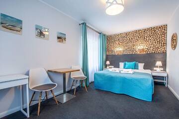 Фото номера Двухместный номер с 1 кроватью Апартаменты Beach House - przy plaży г. Сопот 3