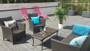Фото номера Апартаменты с 1 спальней и террасой Апартаменты Beach House - przy plaży г. Сопот 14