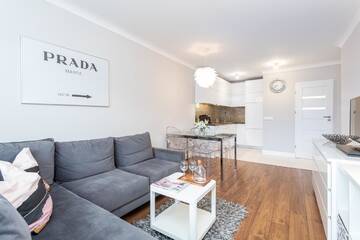 Фото номера Апартаменты с балконом Апартаменты Forest Hamptons Apartment Sopot Aquapark г. Сопот 8