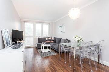 Фото номера Апартаменты с балконом Апартаменты Forest Hamptons Apartment Sopot Aquapark г. Сопот 73