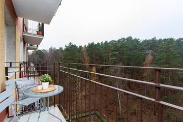 Фото номера Апартаменты с балконом Апартаменты Forest Hamptons Apartment Sopot Aquapark г. Сопот 53
