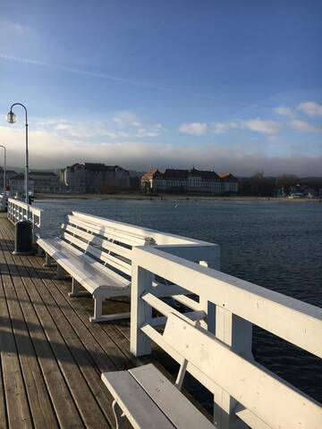 Фото номера Апартаменты с балконом Апартаменты Forest Hamptons Apartment Sopot Aquapark г. Сопот 32