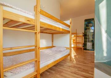 Фото номера Четырехместный номер с общей ванной комнатой Хостелы Dream Hostel Sopot г. Сопот 6